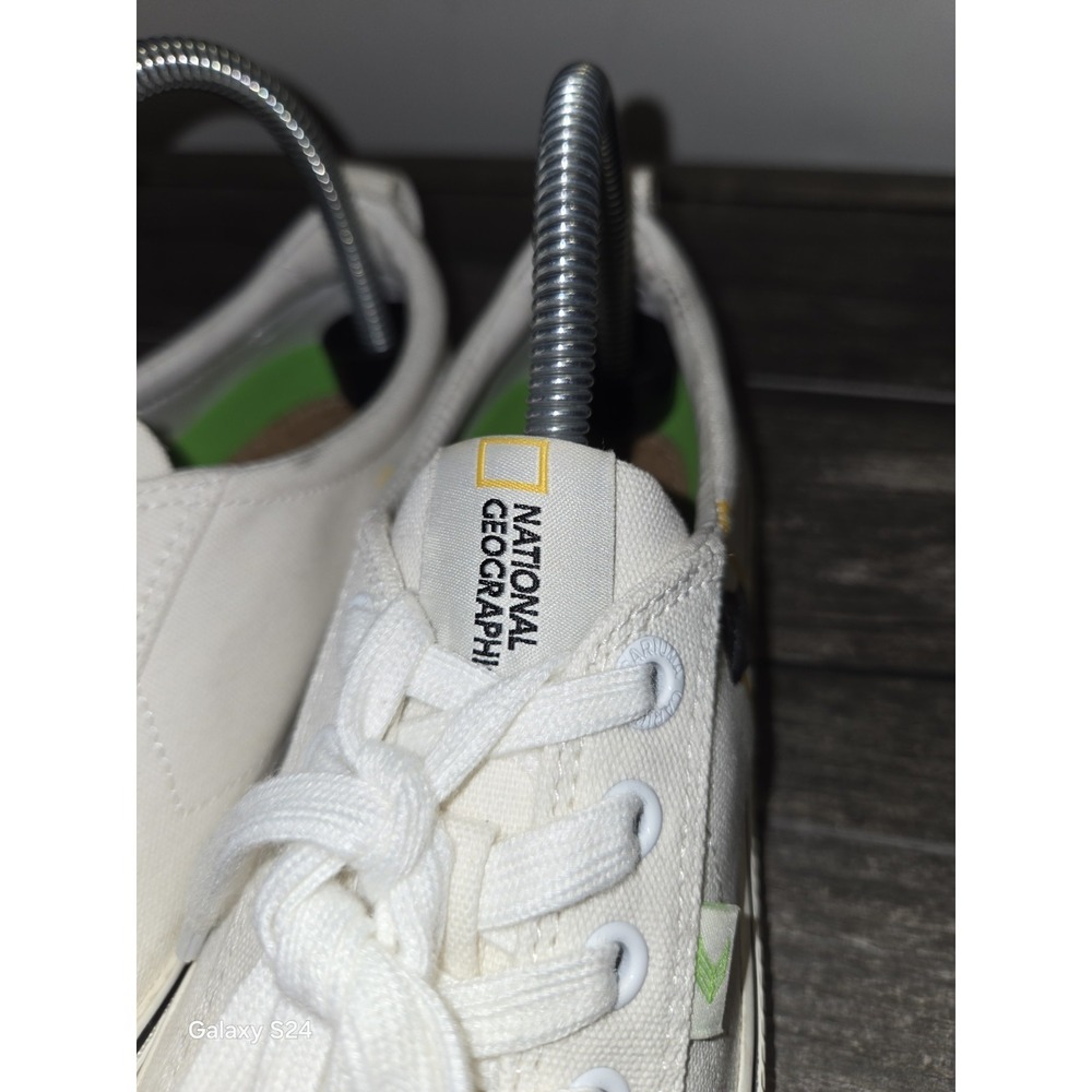 CARIUMA National Geographic Gecko Low Canvas Sneaker Men's 6.5/Women's 8 Size - Picture 3 of 10